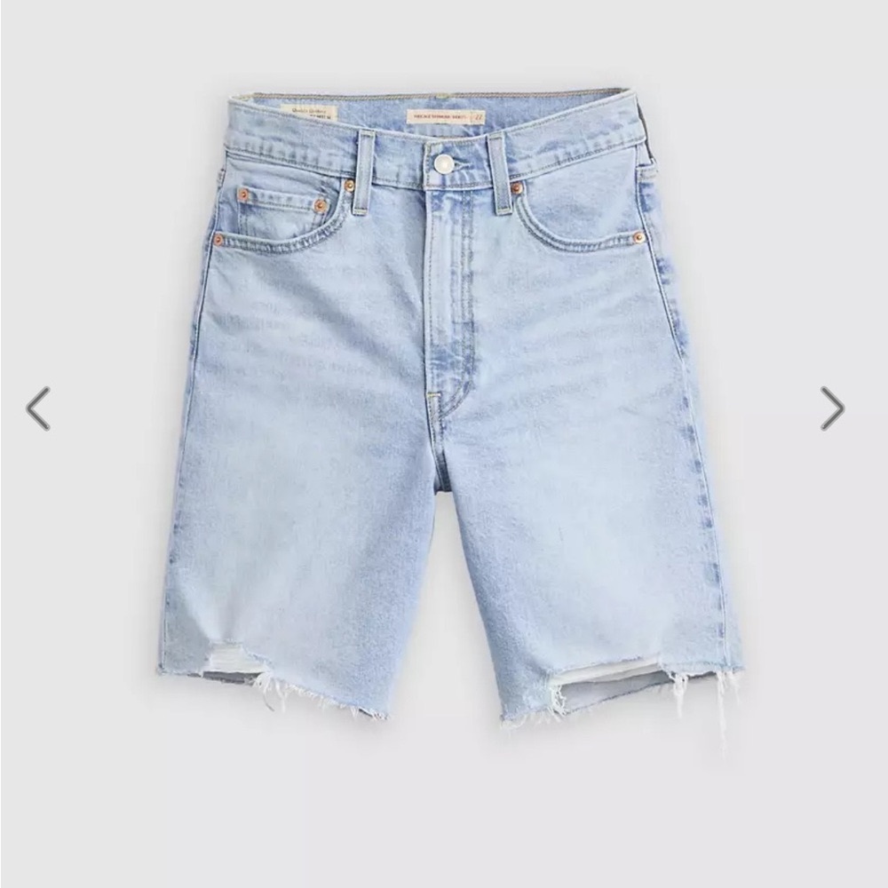 LEVIS RIBCAGE BERMUDA WOMEN'S SHORTS
